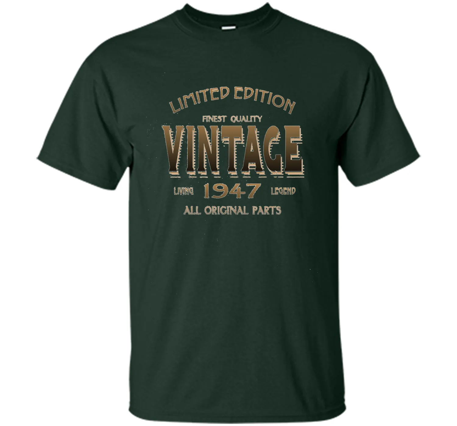 1947 T-shirt 70th Birthday Gift 70 Year Old B-day Present