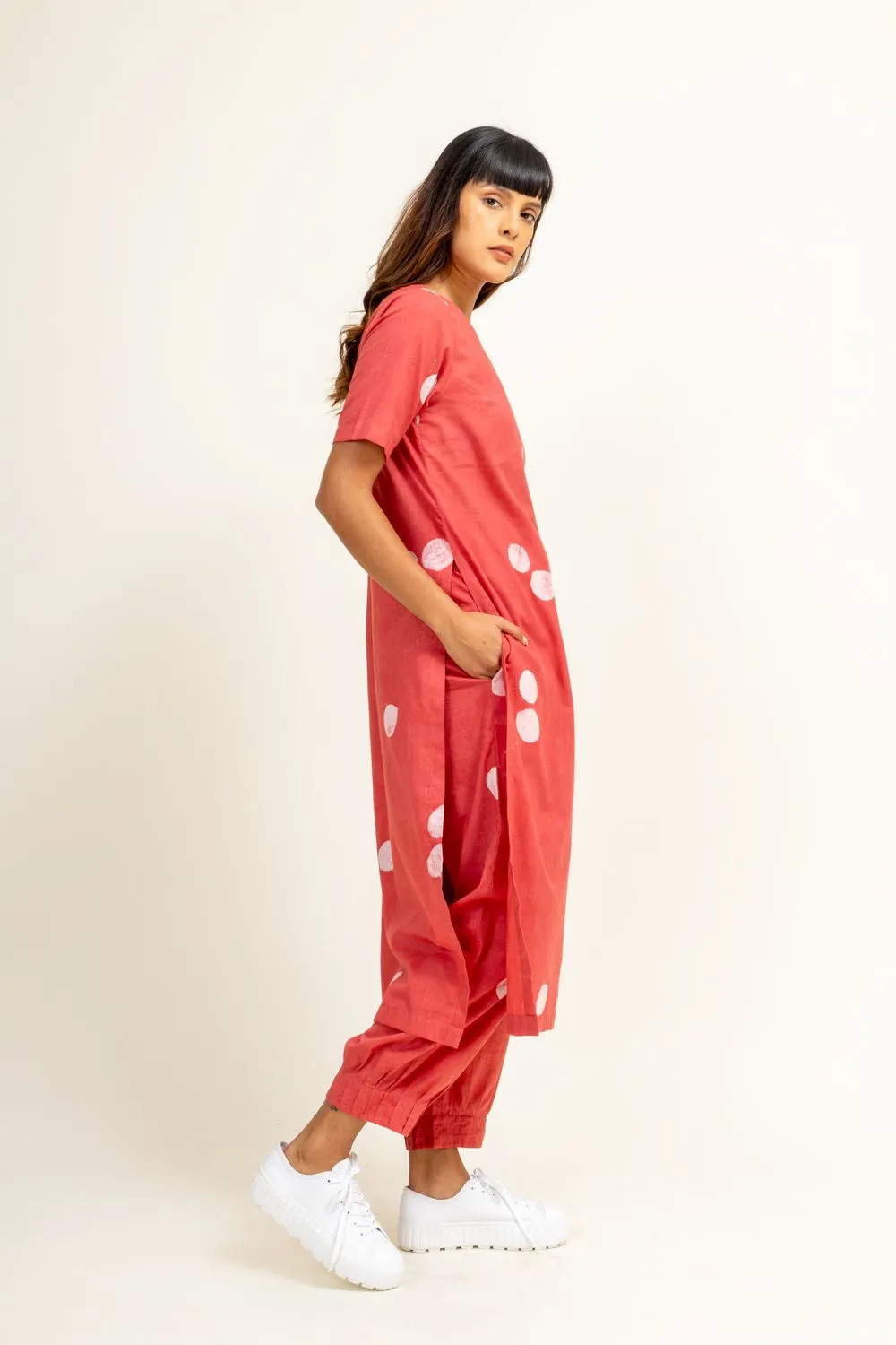 Coral Tunic Set