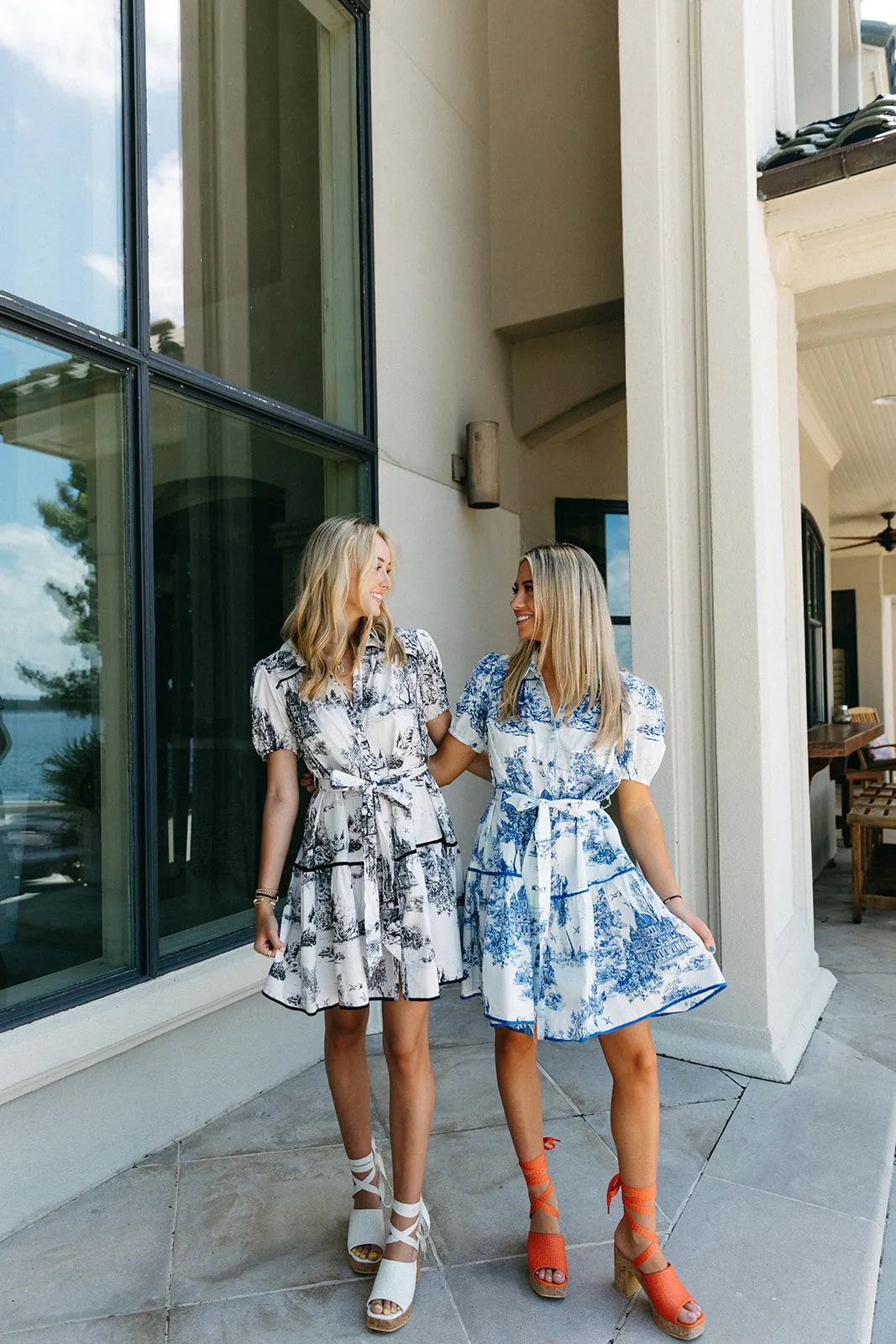 Hope Mini Dress - Blue