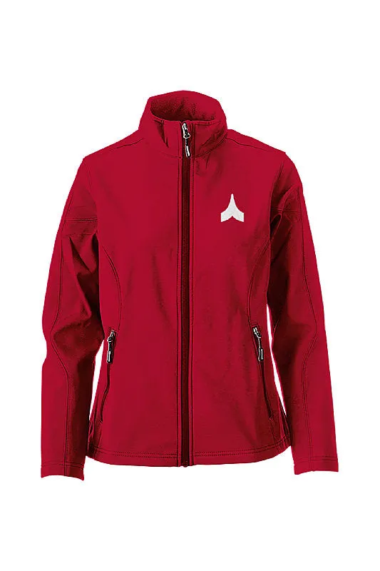 Ladies 2-Layer Fleece Soft Shell Jacket