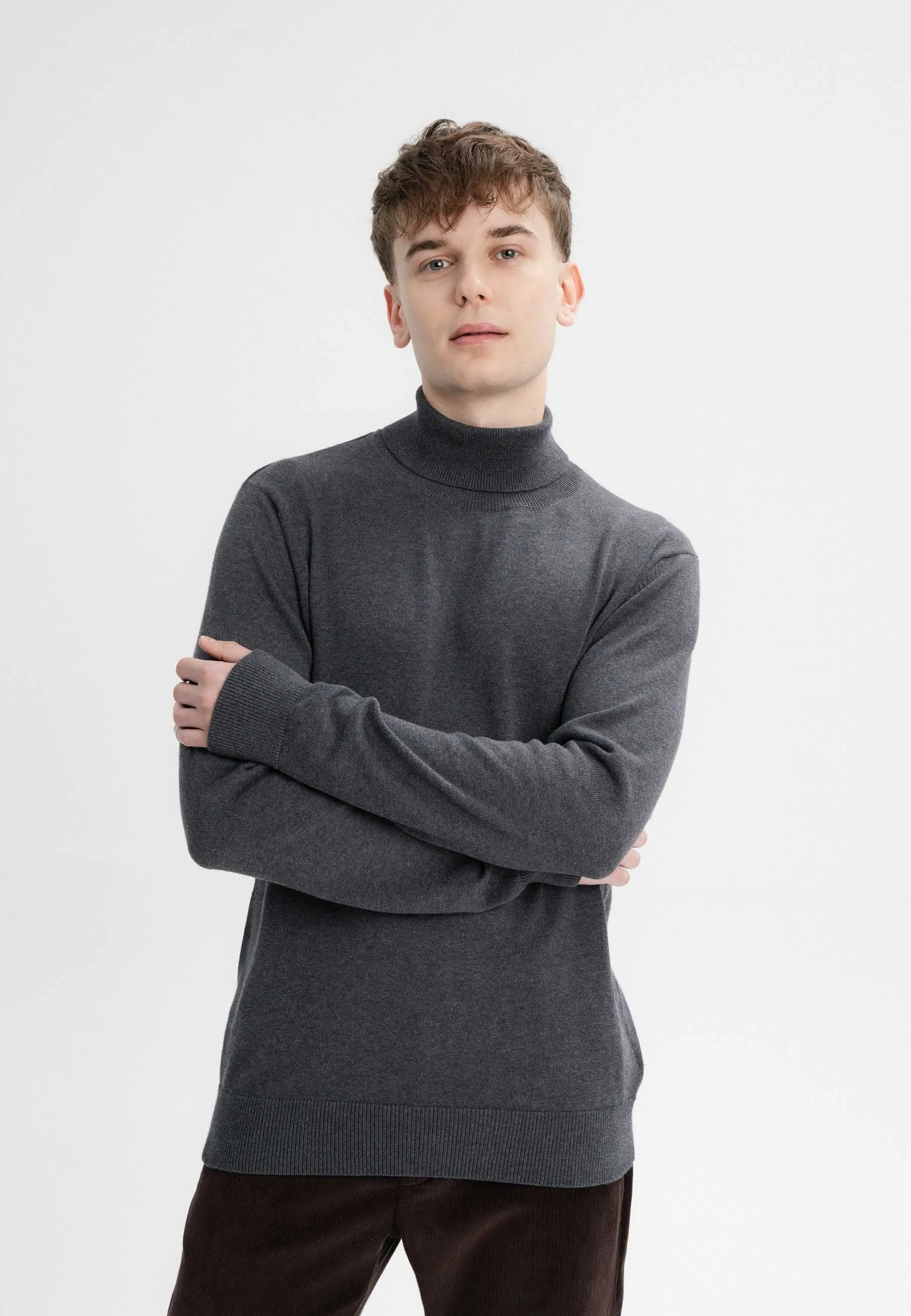 Mela Kanja Feinstrick Rollkragenpullover