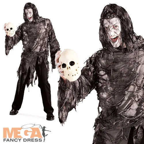 Men's Lord Gruesome Halloween Undead Zombie Outfit