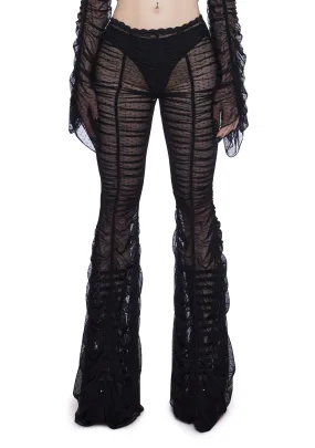Moonchild Elegance Flared Pants - Black