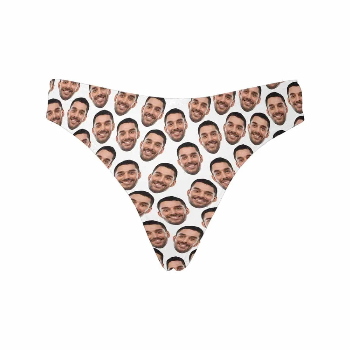 Personalized Underwear for Her Custom Face Mine Women's Classic Thongs Funny Lovers Lingerie Gift
