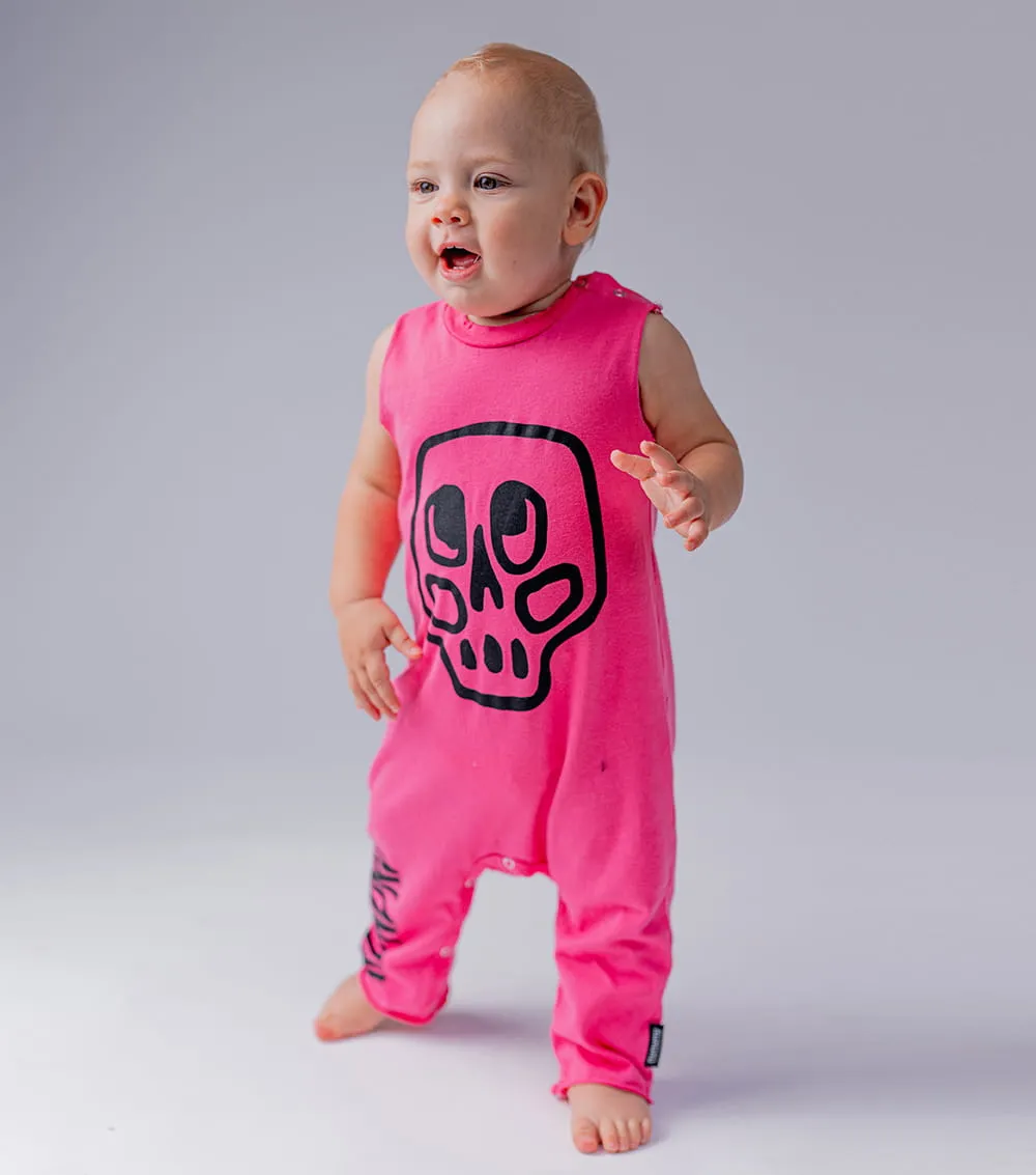 silou skull tank overall