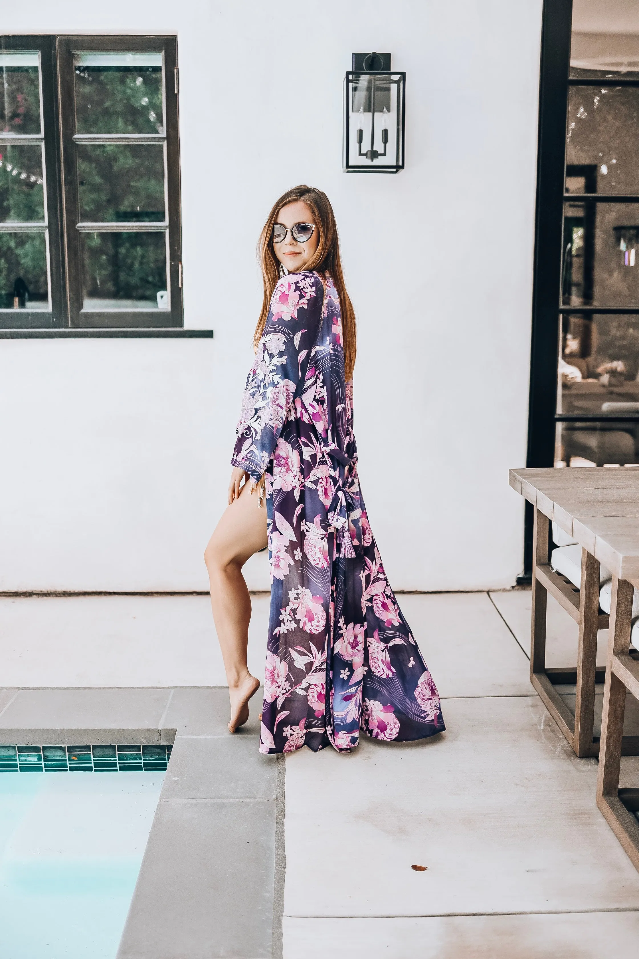 Taj Purple Coverup