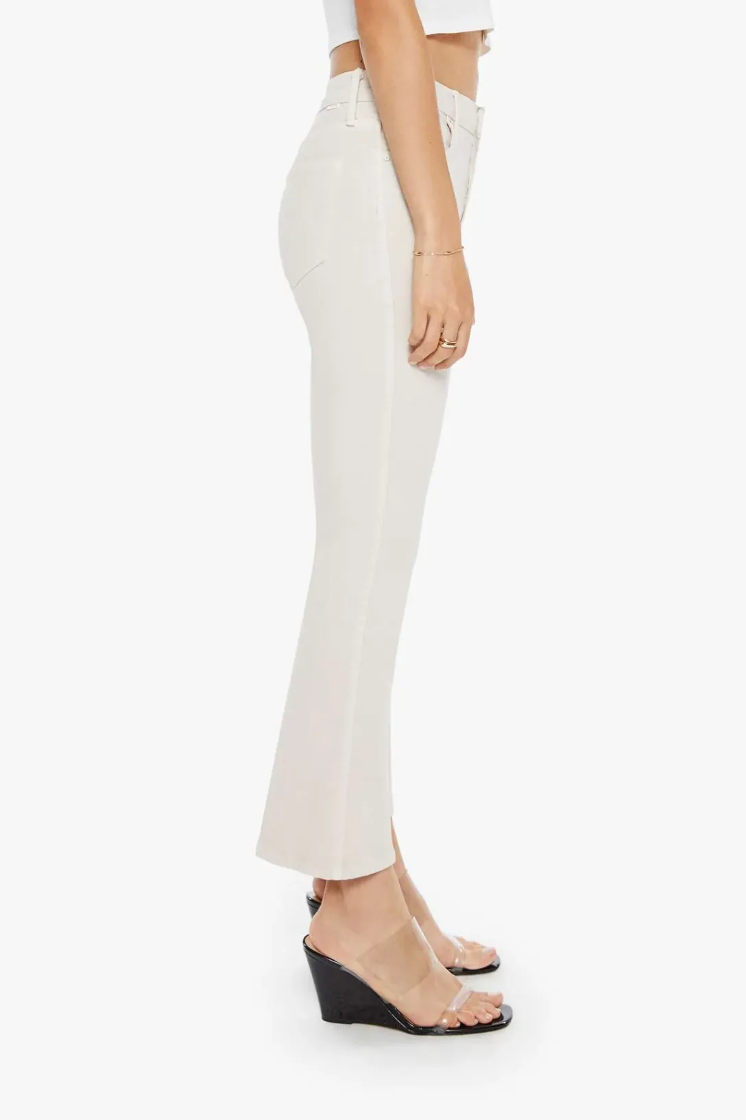 The Mid Rise Smokin' Double Flood Jean | Tapioca