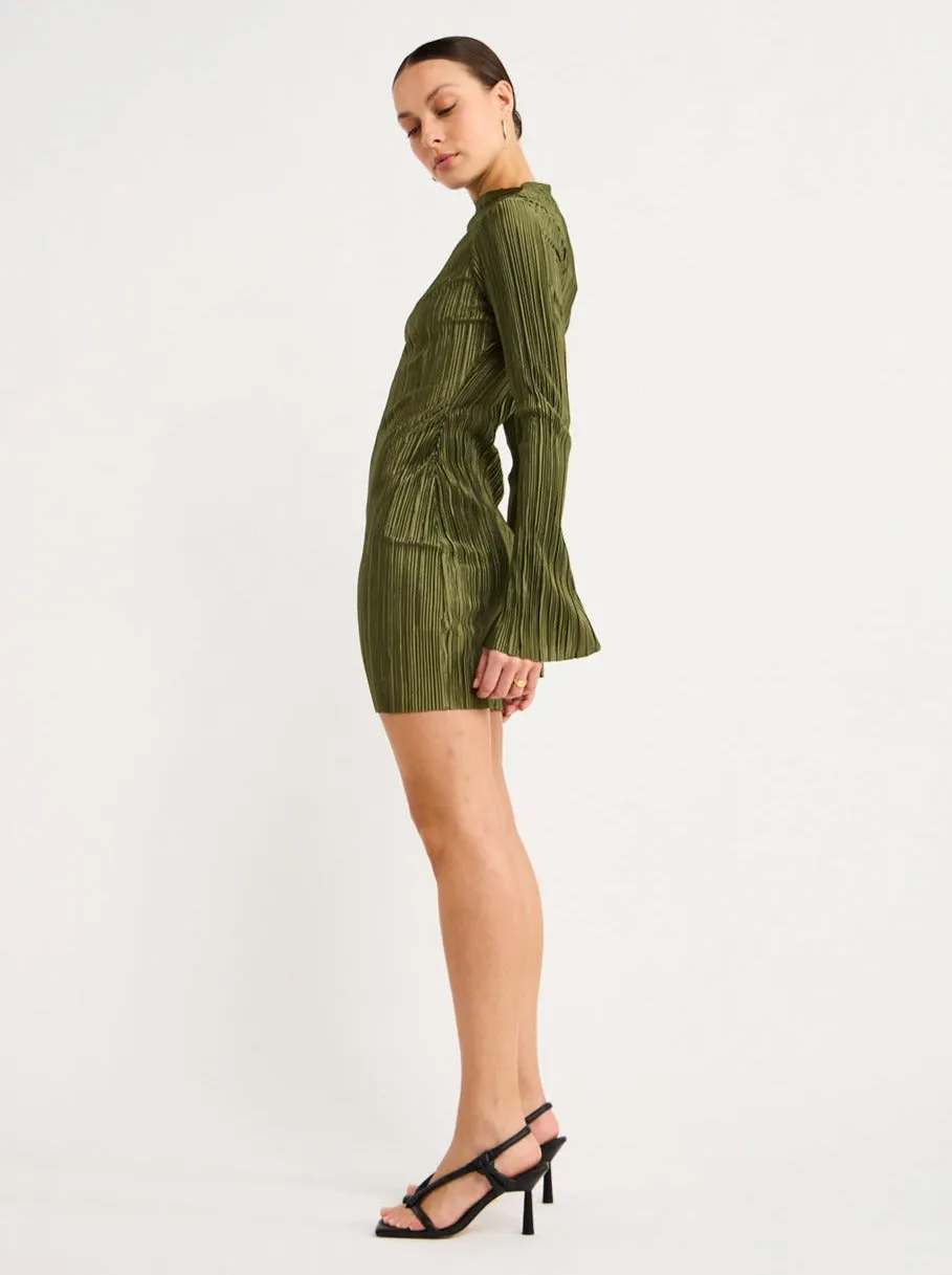 Tojha Chante Tunic Dress in Khaki