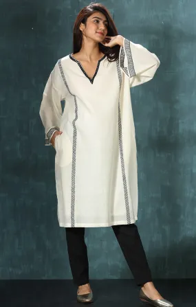 Tunic - Handspun Handwoven Cotton of 150 thread count with Pants