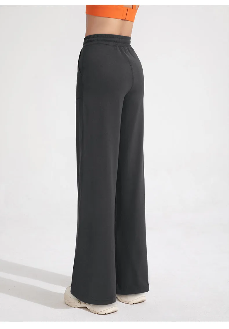 Women's High Waist Wide Leg Loose Fit Trousers